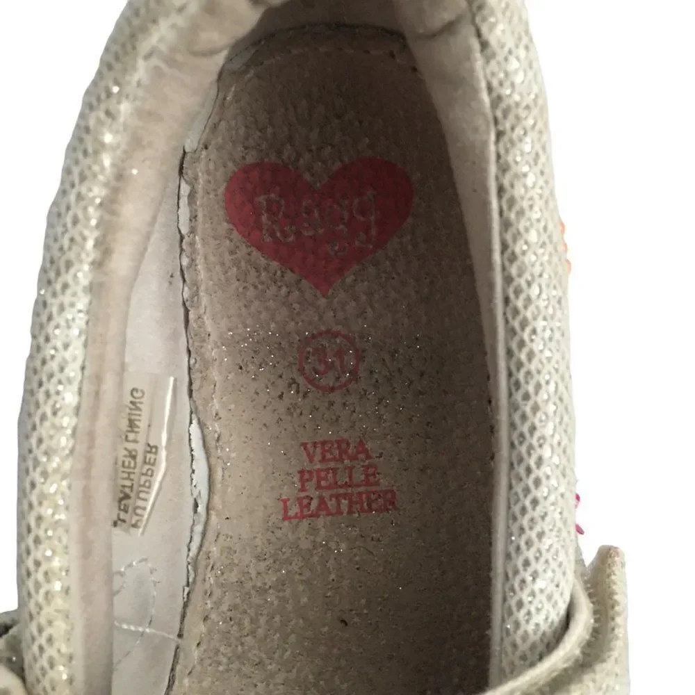 Ragg beaded girl shoes
